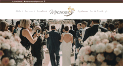 Desktop Screenshot of magnoliaweddingplanner.com